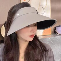 Hong Kong summer UV protection sun hat womens sun protection sun hat Korean style fashion travel empty top hat