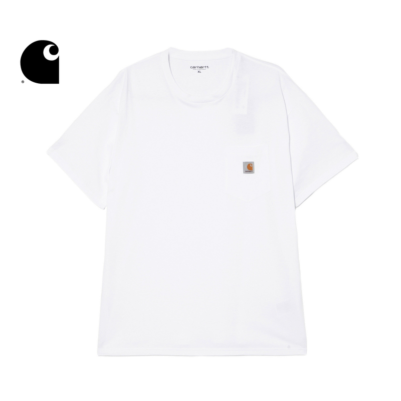 Carhartt Wip Short-Sleeved T-Shirt Men's Summer New Classic Square Logo Loose Fit Carhartt Carhartt Wip Short-Sleeved T-Shirt Men's Summer New Classic Square Logo Loose Fit Carhartt