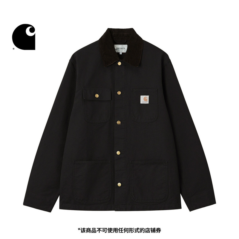 Carhartt Wip Men's Jacket Autumn New Classic Square Logo Michigan Workwear Carhartt Carhartt Wip Men's Jacket Autumn New Classic Square Logo Michigan Workwear Carhartt