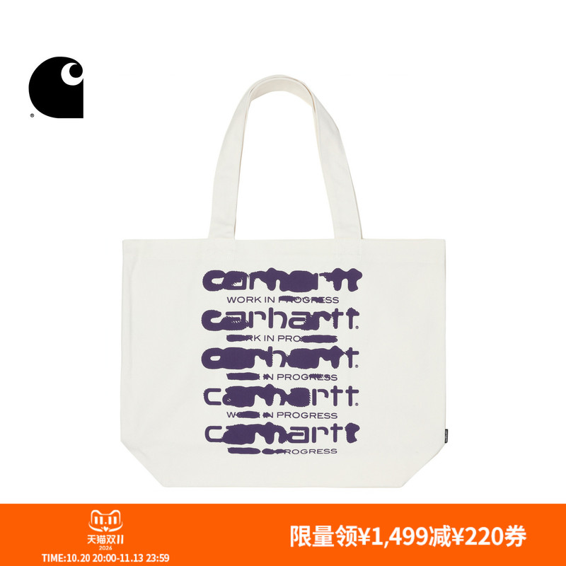 Carhartt Wip Tote Bag Accessories Street Style Ink-Dyed Letter Pattern Print Carhartt I032928M Carhartt Wip Tote Bag Accessories Street Style Ink-Dyed Letter Pattern Print Carhartt I032928M
