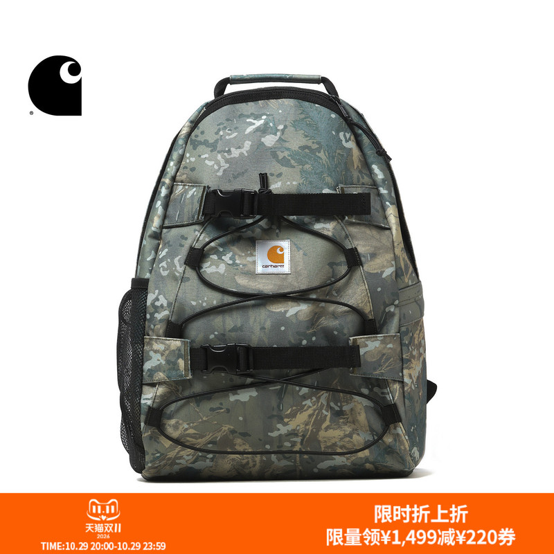 Carhartt Wip Backpack Accessories Classic Square Logo Buckle Outdoor Carhartt I031468P