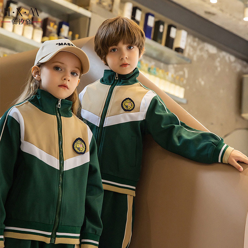 Primary school Children's school uniforms Autumn Kindergarten Garden Suit Children Sports Clothing Spring Summer Suit College Sports Wind