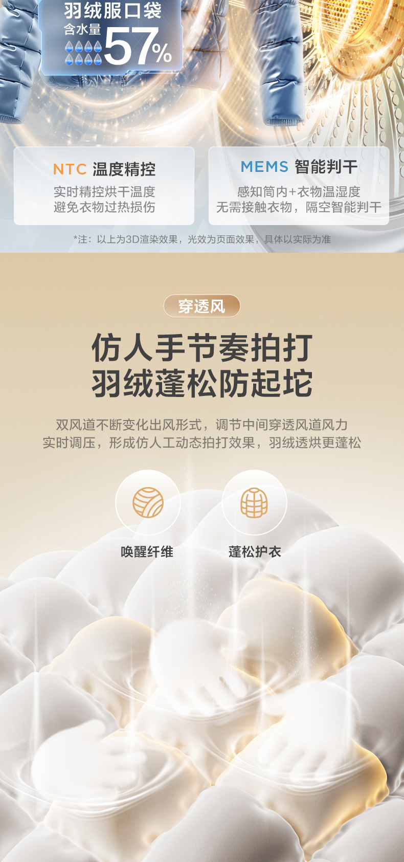 小天鹅洗烘套装TG10MC5+TH10HC5