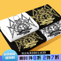 Guochao Wei Coat Men Oversize Original National Quintet Peking Opera Face Spectral China Wind 2021 new autumn and winter plus velvet blouses