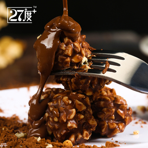 【27°度】夹心巧克力棒408g