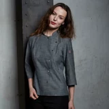 Шеф -повара шеф -повара Рабочая одежда весна и летняя столовая ресторан для общественного питания кухня Синьцзян Хэпт Мужчины и женщины 70% настройка рукава