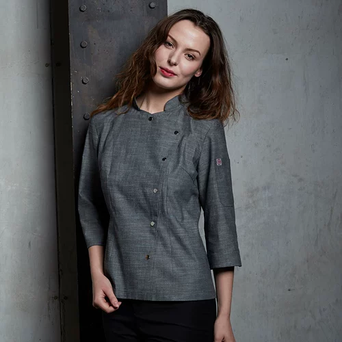 Шеф -повара шеф -повара Рабочая одежда весна и летняя столовая ресторан для общественного питания кухня Синьцзян Хэпт Мужчины и женщины 70% настройка рукава