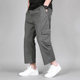 Eight-point overalls, nine-point pants, men's casual pants, high waist
