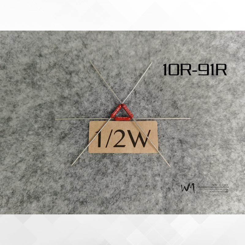 10R-91R -- 1 2W hair burning class HiFi audio resistance full range high precision-low temperature drift-No sense-Taobao