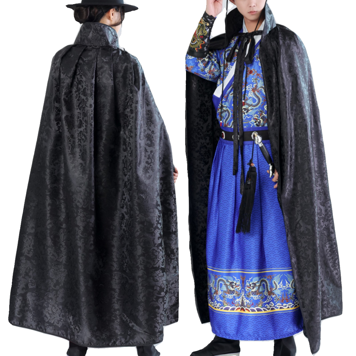 汉服披风斗篷男飞鱼服披肩女外披中国风古装帅气明制古风中小学生| 怎么搭才够美？终于找到了这件绝绝子的宝藏服饰！😍_斗篷_淘宝服装网