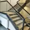 Stairs Frameless glass without drilling Handrail Railing Balcony Corridor Ground embedded card slot U-slot Pool fence