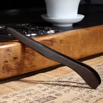 Tea set accessories ebony tea clip wooden kung fu tea ceremony solid wood anti-scalding tweezers mahogany Rosewood Rosewood tea cup clip