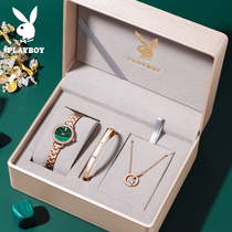 Florist Playboy watch female minimalist Temperament Lady Watches Small Delicate and Wind Light Extravagant table