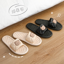 Slippers men indoor and outdoor wear 2021 new ins tide bath non-slip couple a pair of cartoon cool slippers men summer