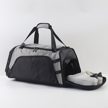 Large Capacity Travel Bag Mens Hand Luggage Bag Women Short Travel Bag Shoes Position Travel Bag Single Shoulder Training Fitness Bag