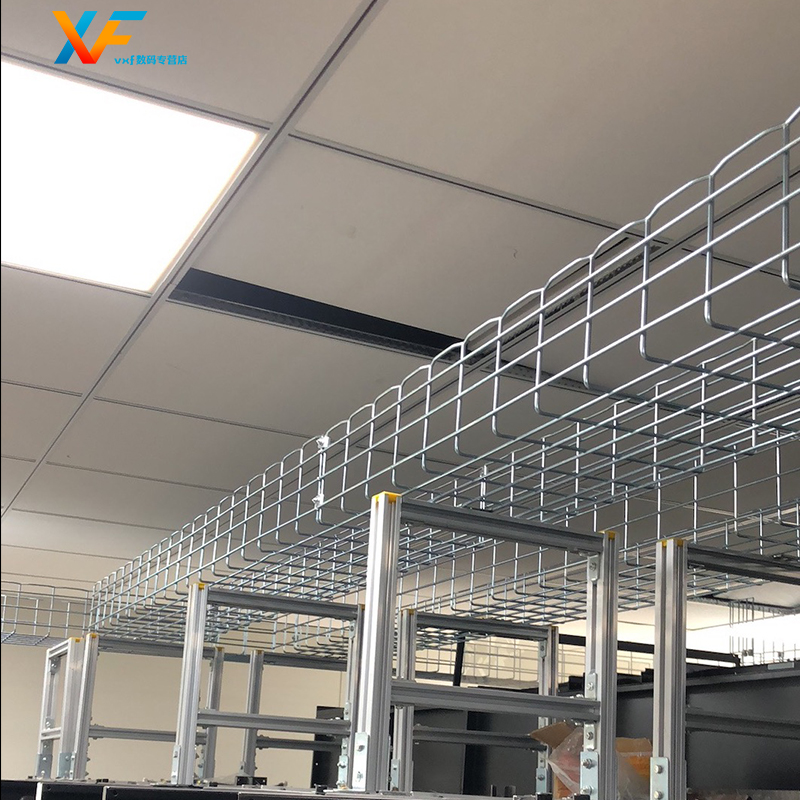 Grid bridge Cabofei open weak current bridge integrated wiring galvanized network mesh wire trough wiring frame stainless steel hot-dip galvanized strong current bridge computer room wiring frame optical fiber wiring
