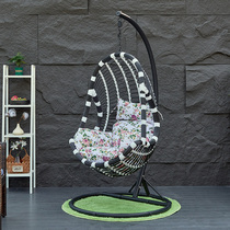 Outdoor leisure swing single rocking chair adult indoor swing birds nest hammock balcony hanging basket rattan chair hanging chair