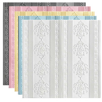 3d three-dimensional wall stickers bedroom wall stickers European waterproof ceiling moisture-proof and mildew-proof wallpaper foam wallpaper self-adhesive