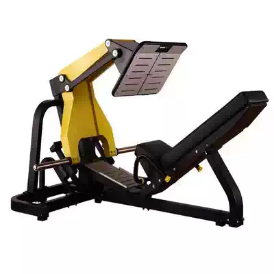 Gym bumblebee inverted pedal machine 45deg leg pedal supine leg lift thigh leg strength trainer commercial