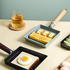 Мелкая бытовая техника 麦饭石玉子烧锅小号不粘锅迷你日式煎锅家用方形厚蛋烧卷平底早餐