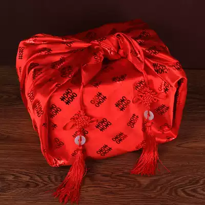 Wedding supplies encyclopedia that contained jewellery which the woman bride dowry dowry red bao guo bu bao fu pi family in wedding