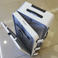 驰一 Вместительный и большой металлический чемодан для путешествий, алюминиево-магниевый сплав, 20 дюймов