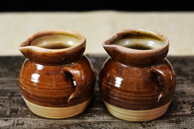 Yunnan soil clay coarse pottery baking receives tea teapot national craft fair all hand tableware tea cup
