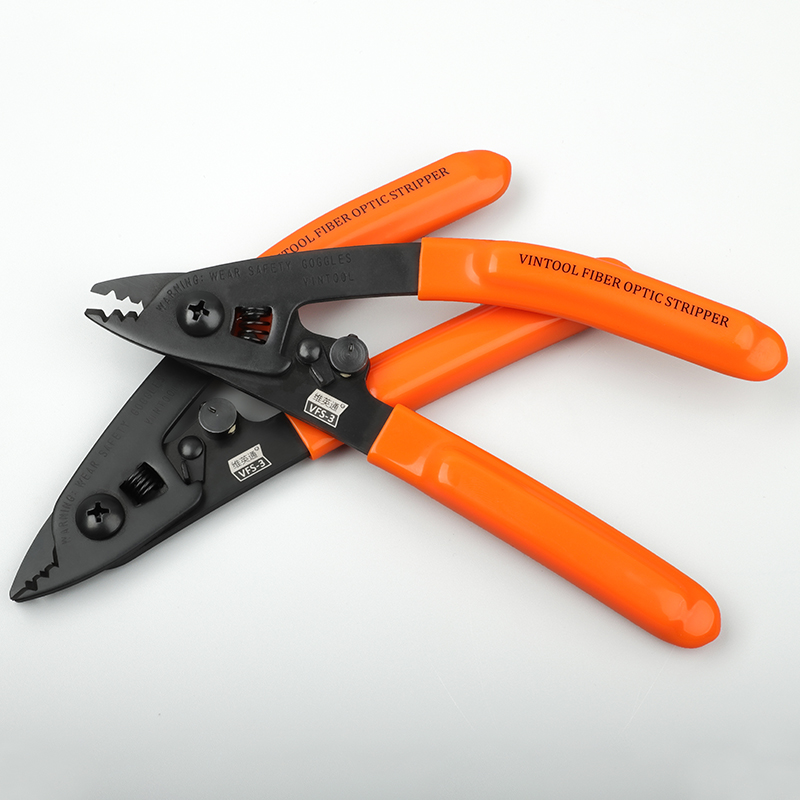 Viinton Miller pliers VFS-2 3 double-port three-port fiber optic stripper leather cable stripper cold connection tool Maitreya pliers