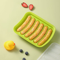 Home Small Two Sausage Moulds Baby Coveting Children Homemade Fire Legs Meatless Silicone Gel Sharper Can Be Transpiring