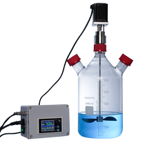 Sludge disperser electric stirring instead of magnetic stirring bottle anaerobic sealed stirring device CSTR fermentation fermentation tank stirring reagent bottle cell culture stirring reagent bottle high power