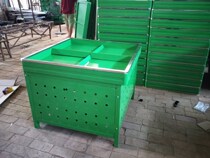 Supermarket Vegetable and Fruit Rack Fruit and Vegetable Rack Supermarket Shelf Fruit Store Convenience Store Stacker Full Green