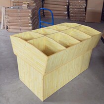 Supermarket rice barrels rice bucket rice Cabinets assembled eight wooden rice noodle shelves grain cabinets dried fruit bulk containers