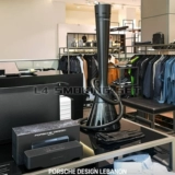 Немецкий Porsche Cog Bottle Arabia Porsche Shisha 2.1 Одиночная труба с высокой точками.