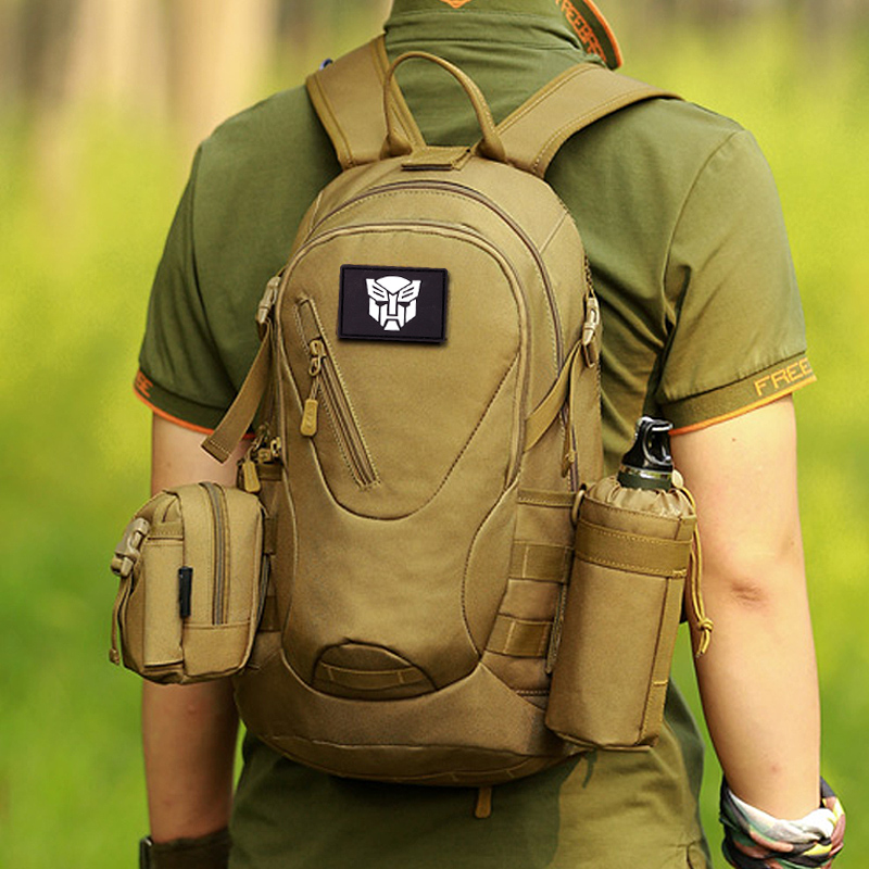 Canvas shoulder bag men tactical double shoulder small special forces super light casual women outdoor travel primary school school bag men