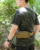 诗立柏 Мужская поясная сумка, износостойкая сумка через плечо, мобильный телефон, нагрудная сумка, для бега, 7 дюймов