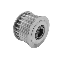 Customized bearing 5M36 tooth synchronous pulley groove width 17 AF type synchronous pulley inner hole 12-20 aluminum alloy
