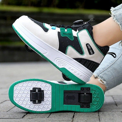 Демисезонные туфли для мальчиков, детская спортивная обувь, коньки, подходит для подростков