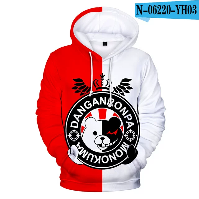 DANGANRONPA merchandise DHOODIE MONOKUMA cosplay costume Anime