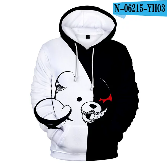 DANGANRONPA merchandise DHOODIE MONOKUMA cosplay costume Anime
