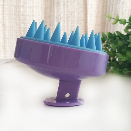 Щетка, массажер, силиконовая расческа для кожи головы, против зуда