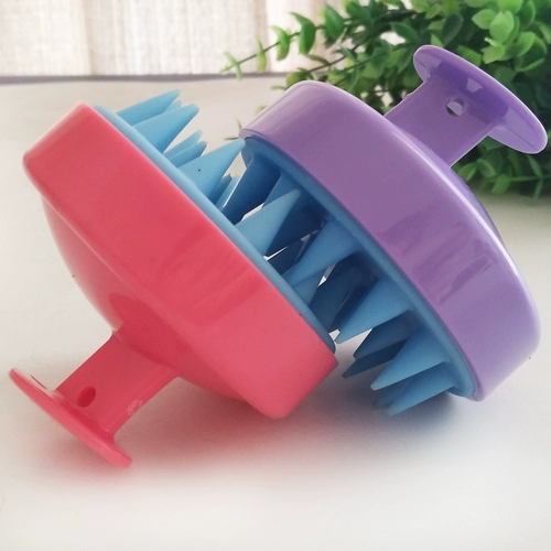 Щетка, массажер, силиконовая расческа для кожи головы, против зуда