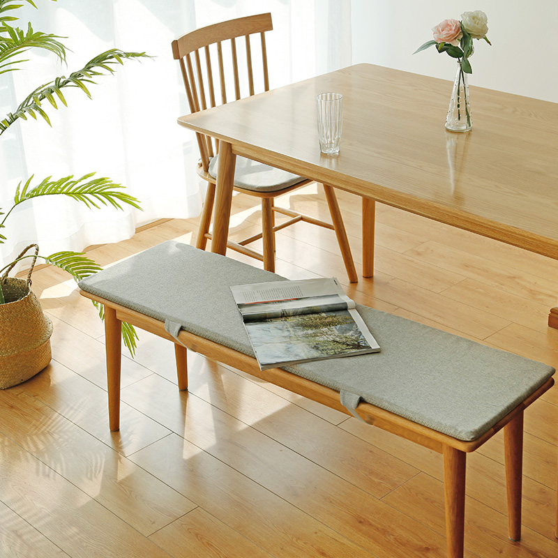 Customized bench bench cushion long strip mat solid wood bench sofa stool cushion rectangular long strip chair cushion
