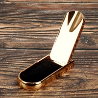 Дом боевого дома из нержавеющей стали (золотой)