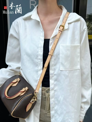 Совместимые бретели, сумка через плечо, аксессуар для сумки, из натуральной кожи