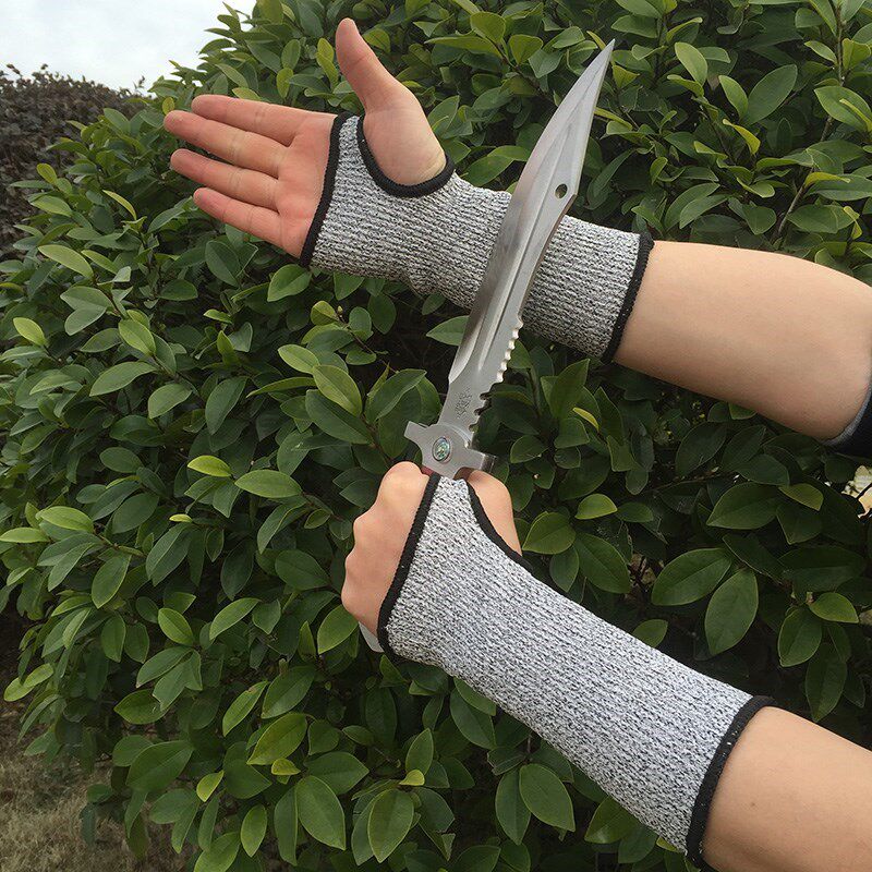 Anti-slit armguard anti-cut wrist protection arm protection wrist polyethylene anti-glass scratch knitted anti-cut protection