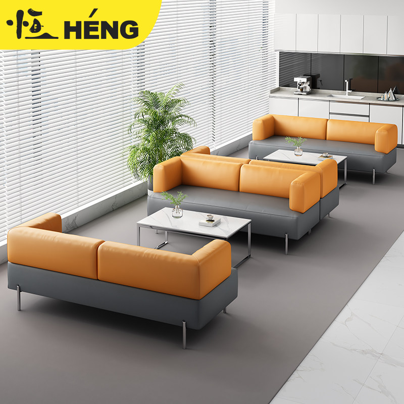 Members host sofa business negotiate office staff lounge lobby lobby lobby leisure and minimal tea couple combination