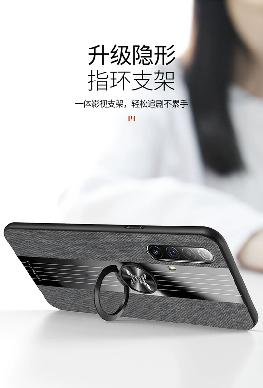 Ốp lưng điện thoại di động Oppo Realme X50 x5O silicon dẻo chống rớt 5G bao gồm 0pp0realmex50 viền mềm opp0 mẫu vải 0ppo vòng từ tính op bảo vệ 0pp0opop - Nhẫn