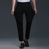 Черные рабочие эластичные штаны, увеличенная толщина