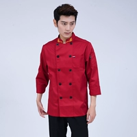 Красный лонгслив