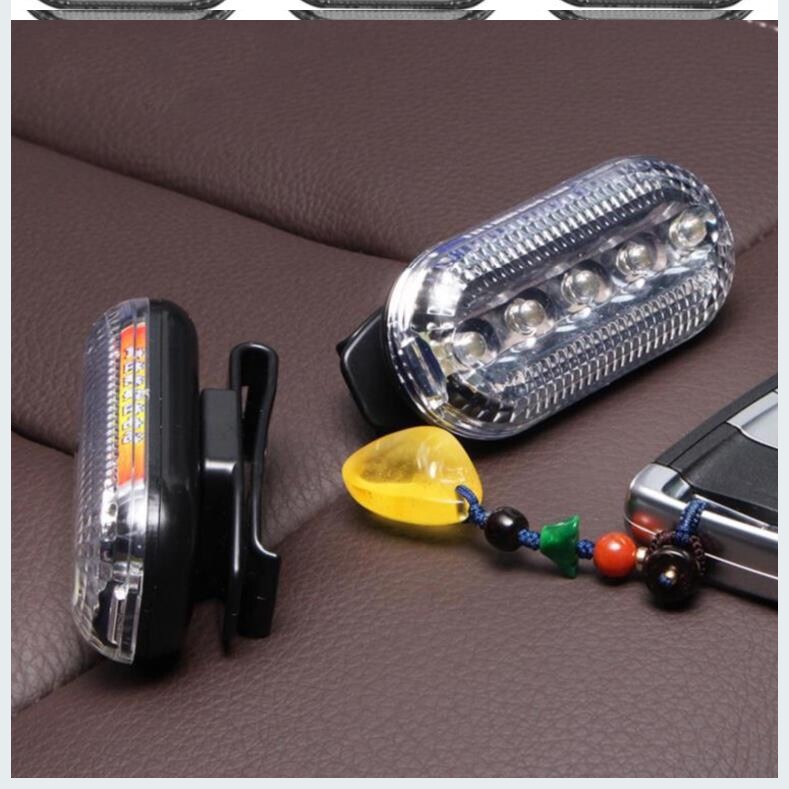 Security Led Shoulder Light Portable Night Burst Light Night Running Light Traffic Shoulder Clip Type Inspections Property Bike